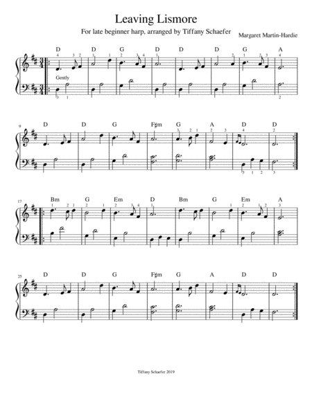 Small Harp Collection 1 Three Celtic Arrangements Page 2