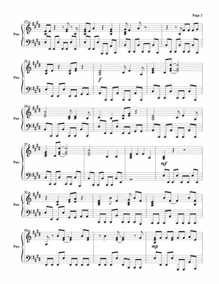 So Far Away Piano Solo Page 2