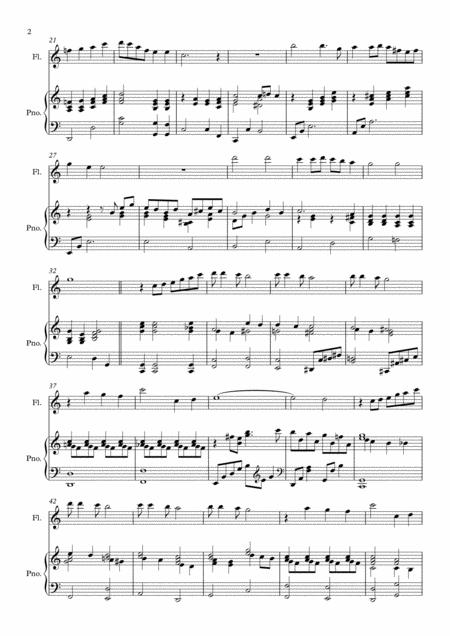 Someone To Watch Over Me Solo For Flute Piano In C Major Page 2