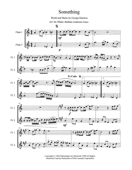 Something Flute Duet Page 2