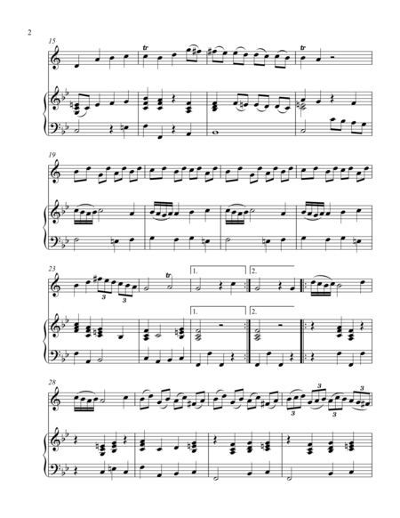 Sonata For Clarinet 1 Wk 141 Page 2