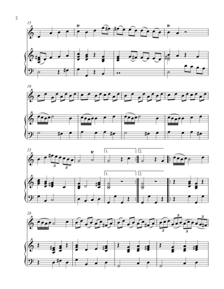 Sonata For Flute 1 Wk 141 Page 2