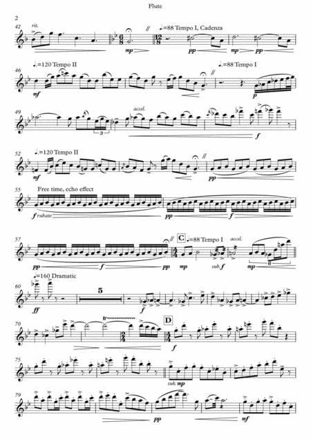 Sonata For Flute No 1 Flute Part Only Page 2