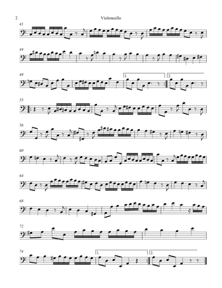 Sonata For Oboe And Cello Page 2