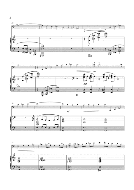 Sonata No 1 For Cello And Piano Op 22 Page 2