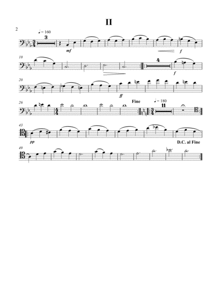 Sonata No 2 For Cello And Piano Opus 32 Cello Part Page 2