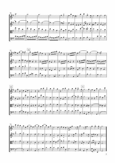 Sonata Op 34 2 For String Quartet Page 2