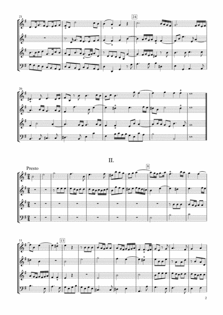 Sonata Op 34 3 For Clarinet Quartet Page 2