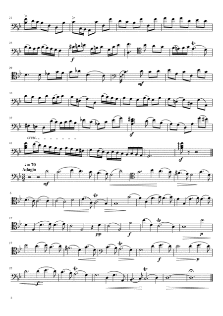 Sonata Para Double Bass Page 2