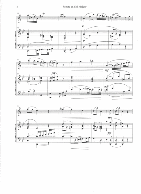 Sonate En Sol Majeur De Giovanni Platti 1690 1763 3e Mouvemente Page 2