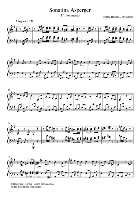 Sonatina Asperger Para Piano Page 2