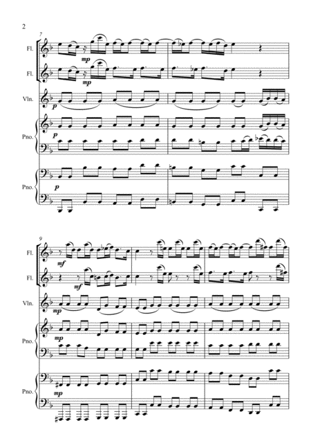 Sonatina From Actus Tragicus Bwv 106 Page 2