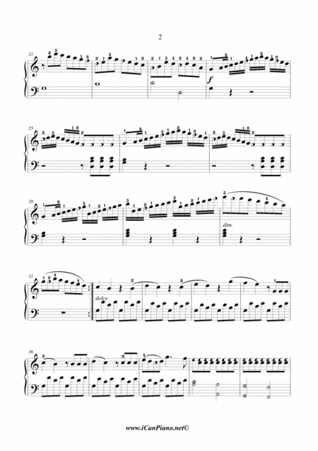 Sonatina Op20 No1 Kuhlau Icanpiano Style Page 2