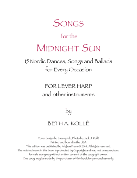 Songs For The Midnight Sun Page 2