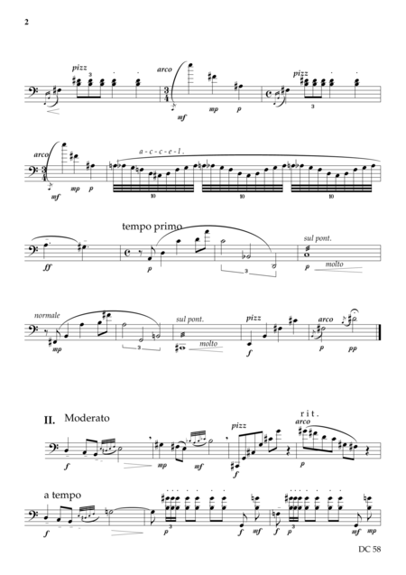 Sonorities For Solo Violoncello Page 2