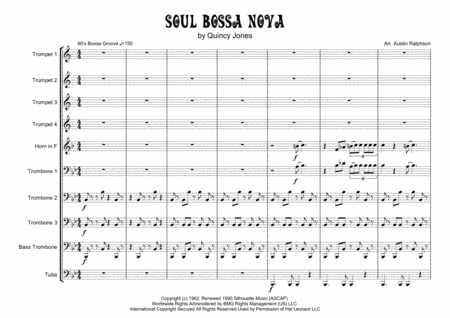 Soul Bossa Nova Brass Ensemble No Drum Kit Page 2