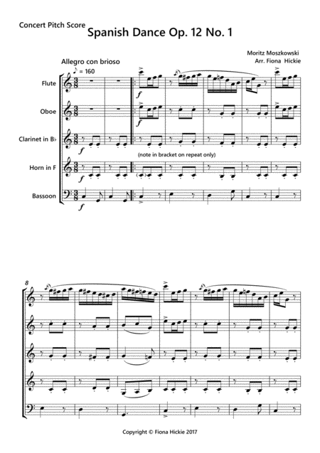 Spanish Dance Opus 12 No 1 Page 2