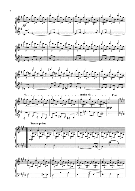 Spanish Romance Piano Solo Page 2