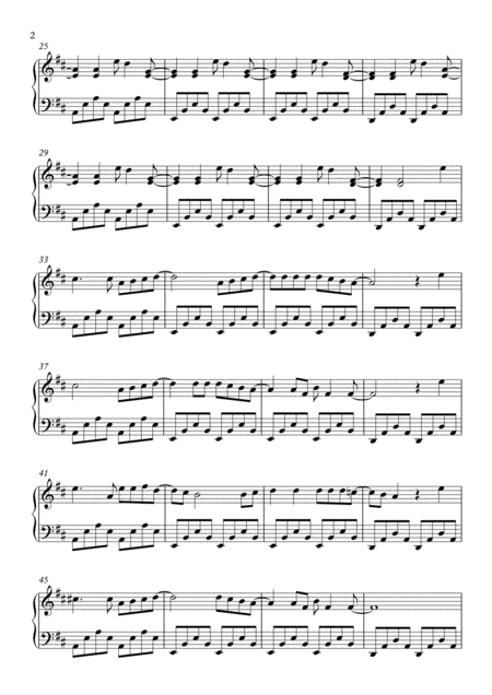 Speed Of Sound Coldplay Piano Solo Page 2