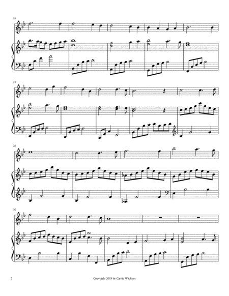 Spooky Waltz From Three Dances For Halloween Trombone 1 2 Part Page 2