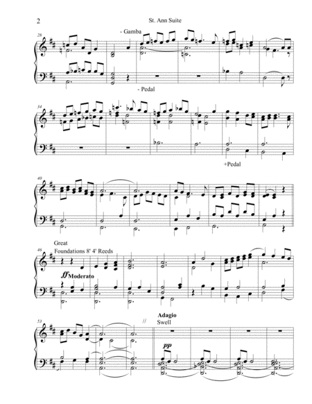 St Ann Suite For Organ Page 2