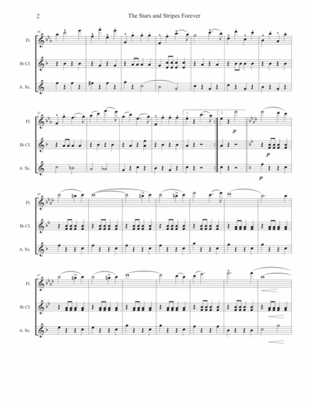 Stars And Stripes Ww Trio Quartet Page 2