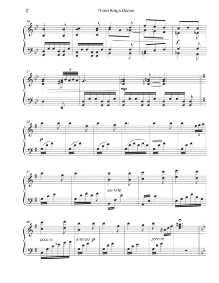 Step Into Christmas Flute And Piano Intermediate Level Page 2