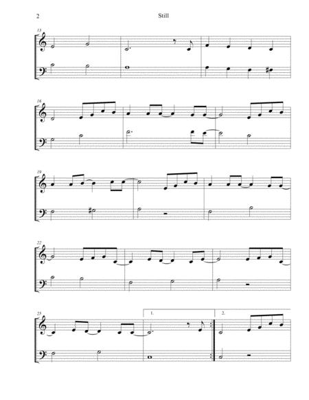 Still Hillsong Sheet Music Easy Page 2