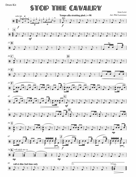Stop The Cavalry Orch 10 Piece Brass Page 2
