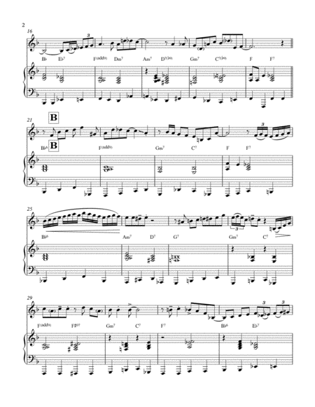 Stranger On The Shore For Violin Solo With Piano Accompaniment Page 2