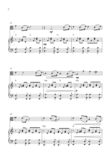 Street Dancing For Solo Violin And Piano Early Intermediate Intermediate Level Page 2