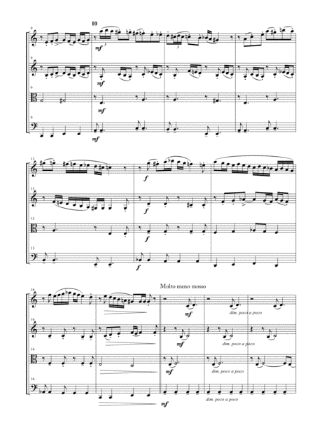 Street Tango For String Quartet Page 2