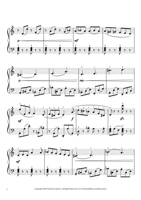 Strega Della Notte Witch Of The Night Halloween Piano Piece Page 2