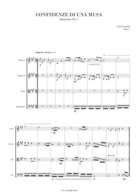 String Quartet No 1 Confidences Of A Muse Page 2