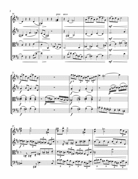 String Quartet No 27 In B Minor Page 2