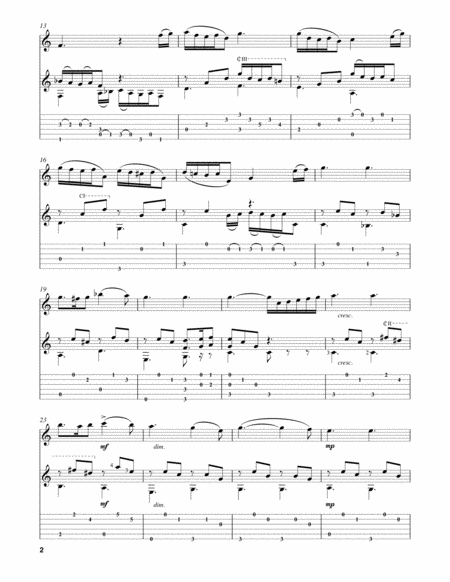 String Quartet No 5 Second Movement Page 2