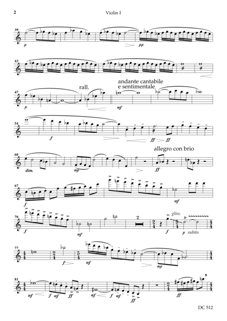 String Quartet No 6 Lochrian Parts Page 2