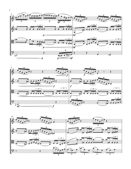 String Quartet Poem No 1 Page 2