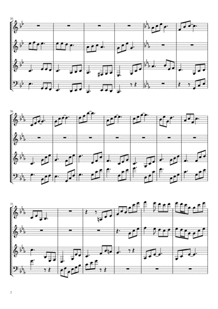 String Quartet Slow Movement Page 2