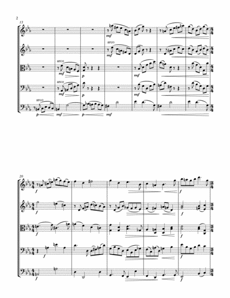 String Quintet No 3 In C Minor Page 2