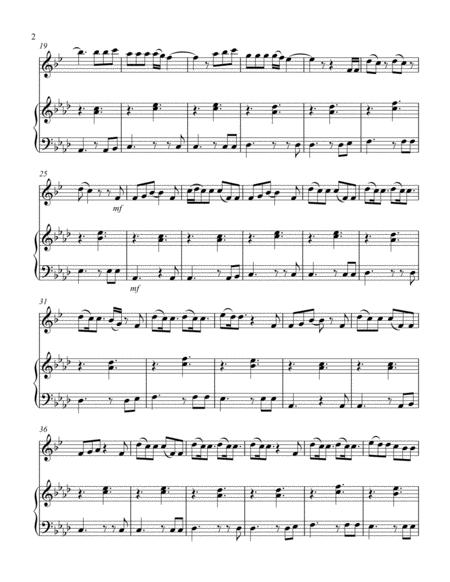 Stuck With U For Clarinet And Piano Page 2