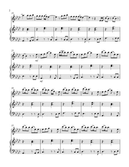 Stuck With U For Flute And Piano Page 2