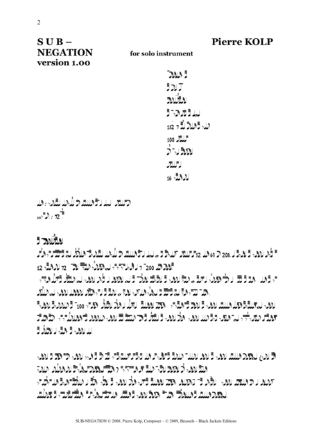 Sub Negation 1 Solo For Any Instrument Page 2