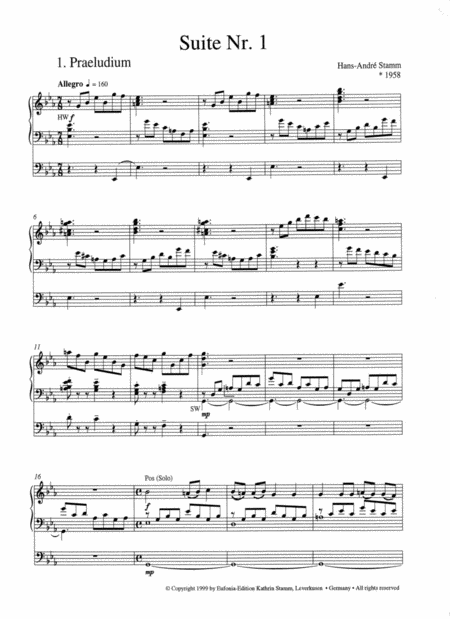 Suite No 1 For Organ Page 2