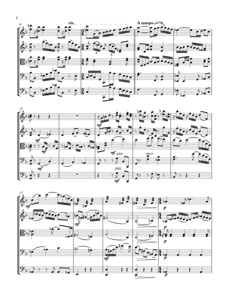 Suite No 2 For String Orchestra Page 2