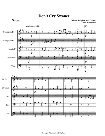Sul Tetto Oboe E Piano Only Piano Page 2