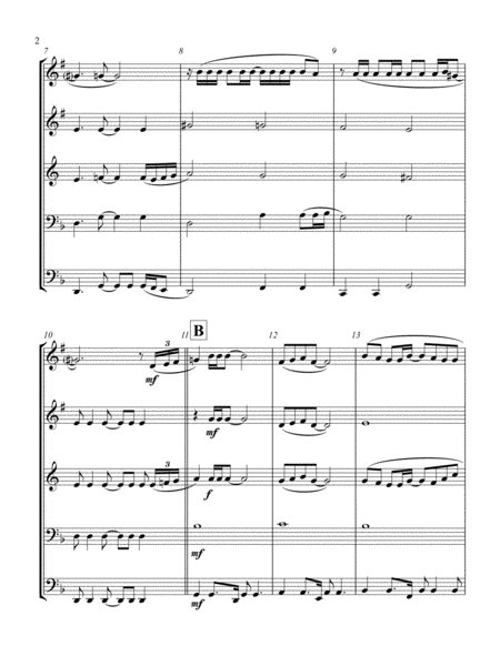 Summer Breeze For Brass Quintet Page 2