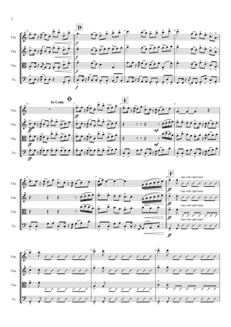 Summer Sun Dance String Quartet Page 2