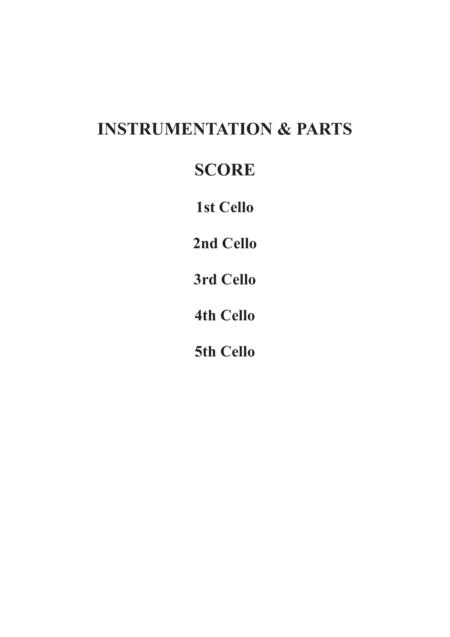 Summertime For Cello Quintet Page 2