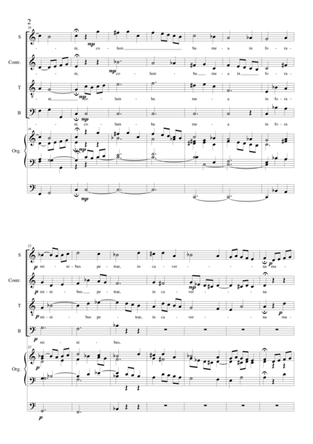 Surge Amica Mea Choir Satb And Organ Page 2